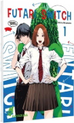 Buchcover und Innenansicht für das Buch: Futari Switch