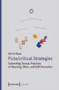 Buchcover und Innenansicht für das Buch: Fictocritical Strategies
