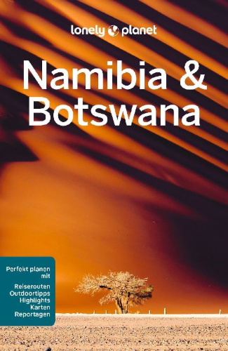 Buchcover und Innenansicht für das Buch: LONELY PLANET Reiseführer Namibia & Botswana