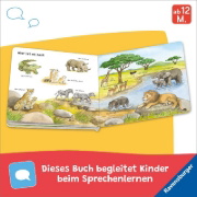 Buchcover und Innenansicht für das Buch: Mein allererstes Tierlexikon