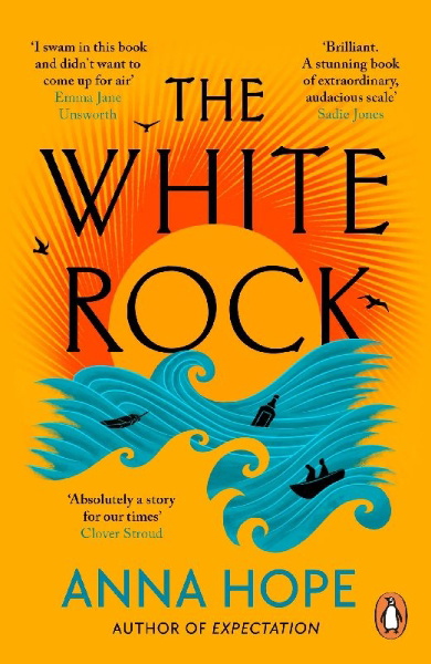 Buchcover und Innenansicht für das Buch: The White Rock