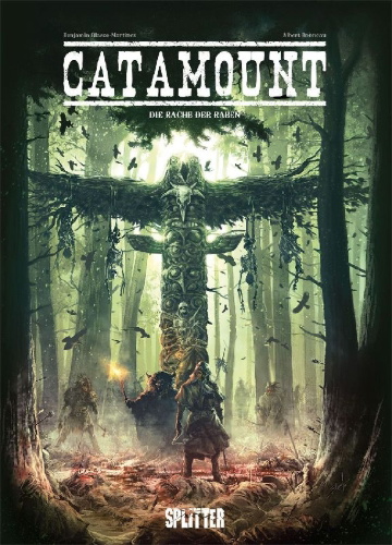 Buchcover und Innenansicht für das Buch: Catamount. Band 3