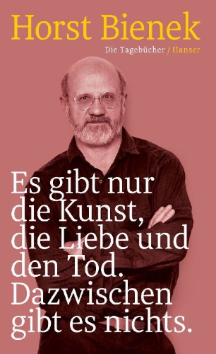 Buchcover und Innenansicht für das Buch: Es gibt nur die Kunst, die Liebe und den Tod. Dazwischen gibt es nichts