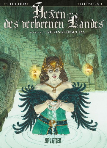 Buchcover und Innenansicht für das Buch: Hexen des verlorenen Landes. Band 3