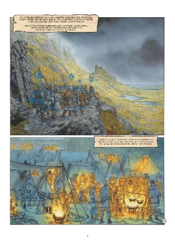 Buchcover und Innenansicht für das Buch: Hexen des verlorenen Landes. Band 3