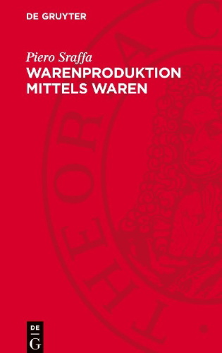 Buchcover und Innenansicht für das Buch: Warenproduktion mittels Waren