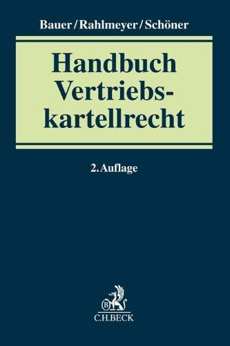 Buchcover und Innenansicht für das Buch: Vertriebskartellrecht