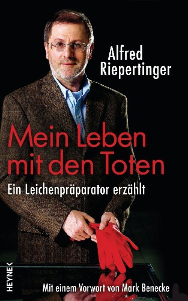 Buchcover und Innenansicht für das Buch: Mein Leben mit den Toten