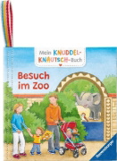 Buchcover und Innenansicht für das Buch: Mein Knuddel-Knautsch-Buch - Besuch im Zoo