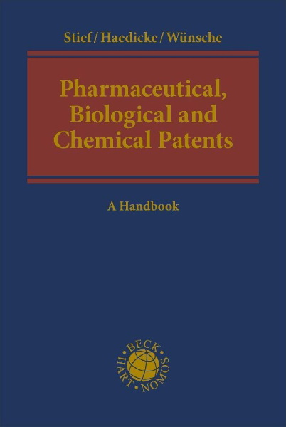 Buchcover und Innenansicht für das Buch: Pharmaceutical, Biological and Chemical Patents