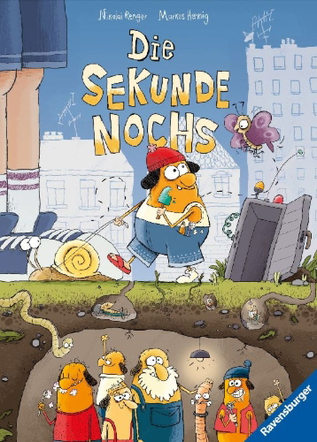 Buchcover und Innenansicht für das Buch: Die Sekundenochs