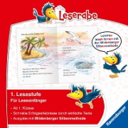 Buchcover und Innenansicht für das Buch: Piratengeschichten - Leserabe 1. Klasse - Erstlesebuch für Kinder ab 6 Jahren