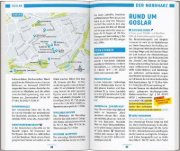 Buchcover und Innenansicht für das Buch: MARCO POLO Reiseführer Harz