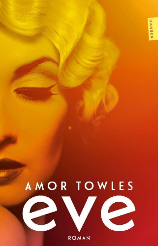 Buchcover und Innenansicht für das Buch: Eve in Hollywood (Table for Two)