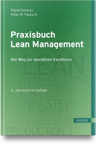 Buchcover und Innenansicht für das Buch: Praxisbuch Lean Management