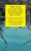 Buchcover und Innenansicht für das Buch: 'Es ist also Krieg irgendwo'