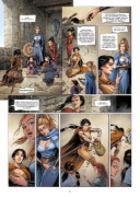 Buchcover und Innenansicht für das Buch: La geste des chevaliers dragon 32