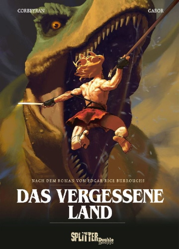 Buchcover und Innenansicht für das Buch: Un monde perdu