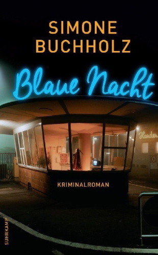 Buchcover und Innenansicht für das Buch: Blaue Nacht