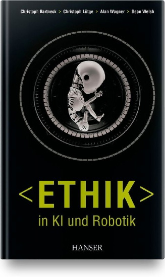 Buchcover und Innenansicht für das Buch: Ethik in KI und Robotik