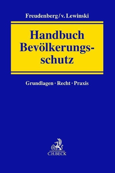 Buchcover und Innenansicht für das Buch: Handbuch Bevölkerungsschutz