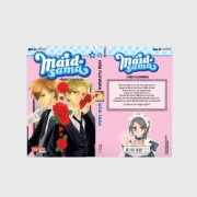 Buchcover und Innenansicht für das Buch: Kaichou wa Maid-sama!