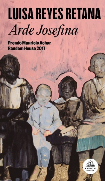 Buchcover und Innenansicht für das Buch: Arde Josefina / Josefina Burns