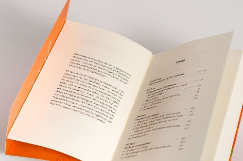 Buchcover und Innenansicht für das Buch: Anleitung für dein Leben