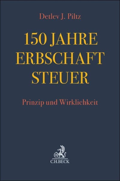 Buchcover und Innenansicht für das Buch: 150 Jahre Erbschaftsteuer