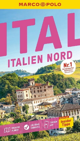Buchcover und Innenansicht für das Buch: MARCO POLO Reiseführer Italien Nord