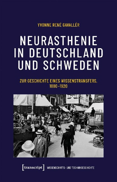 Buchcover und Innenansicht für das Buch: Neurasthenie in Deutschland und Schweden