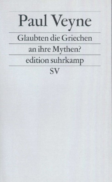 Buchcover und Innenansicht für das Buch: Les Grecs ont-ils cru á leurs mythes?