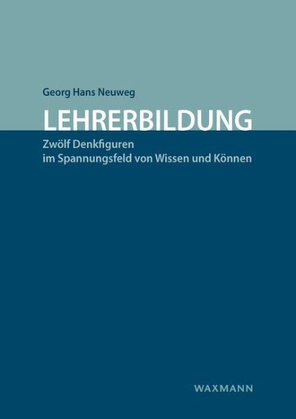 Buchcover und Innenansicht für das Buch: Lehrerbildung