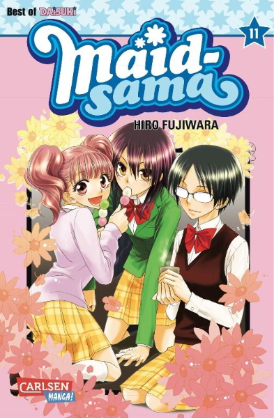 Buchcover und Innenansicht für das Buch: Kaichou wa Maid-sama!