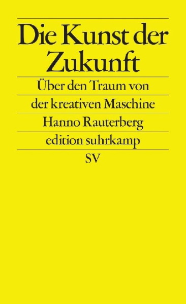 Buchcover und Innenansicht für das Buch: Die Kunst der Zukunft