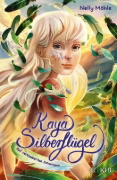 Buchcover und Innenansicht für das Buch: Kaya Silberflügel - Auf verzauberten Schwingen