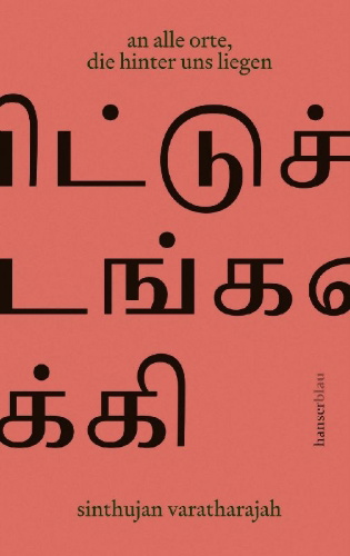 Buchcover und Innenansicht für das Buch: an alle orte, die hinter uns liegen