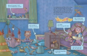 Buchcover und Innenansicht für das Buch: Fritzi und Bille - Bloß nicht allein ins Bett