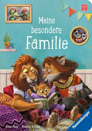 Buchcover und Innenansicht für das Buch: Mi familia es especial