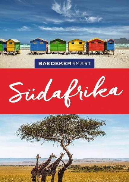 Buchcover und Innenansicht für das Buch: Baedeker SMART Reiseführer Südafrika