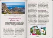 Buchcover und Innenansicht für das Buch: Baedeker SMART Reiseführer Südafrika