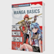 Buchcover und Innenansicht für das Buch: Manga-Zeichenstudio: Manga Basics