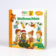 Buchcover und Innenansicht für das Buch: Frag doch mal ... die Maus: Weihnachten
