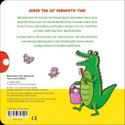 Buchcover und Innenansicht für das Buch: Auch Krokodile wollen Zähneputzen