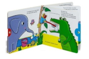 Buchcover und Innenansicht für das Buch: Auch Krokodile wollen Zähneputzen