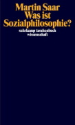 Buchcover und Innenansicht für das Buch: Was ist Sozialphilosophie?