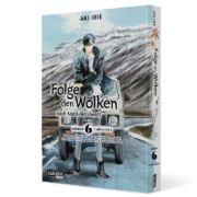 Buchcover und Innenansicht für das Buch: Hokuhokusei ni Kumo to Ike