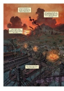 Buchcover und Innenansicht für das Buch: Mythen der Antike: Die Ilias (Graphic Novel)