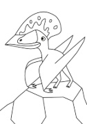 Buchcover und Innenansicht für das Buch: Mein dicker Dinosaurier-Malblock