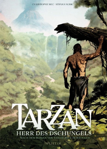 Buchcover und Innenansicht für das Buch: Tarzan (Graphic Novel)